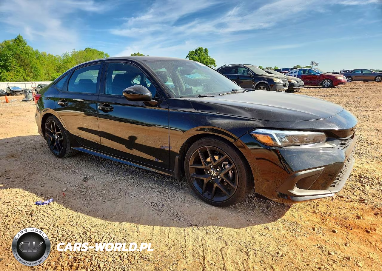 2022 Honda Civic Sport VIN:2HGFE2F5XNH606209 - 4