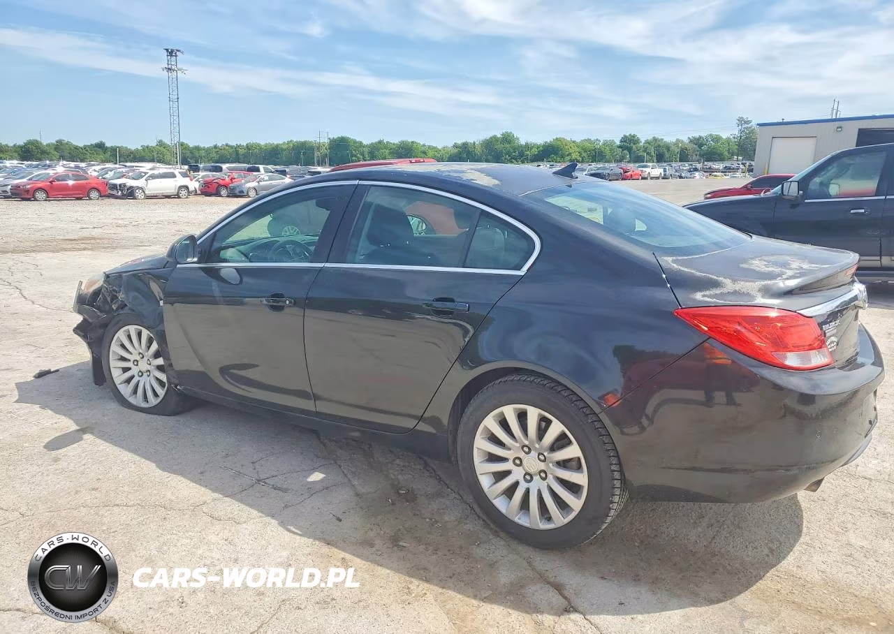 2011 Buick Regal Cxl VIN:W04GW5EV7B1136180 - 2