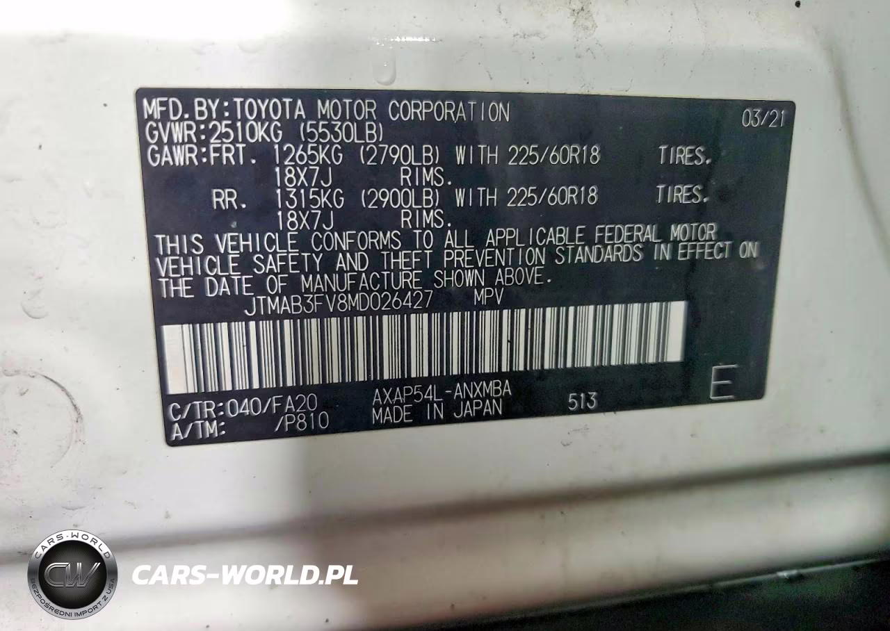 2021 Toyota Rav4 Prime Se VIN:JTMAB3FV8MD026427 - 14