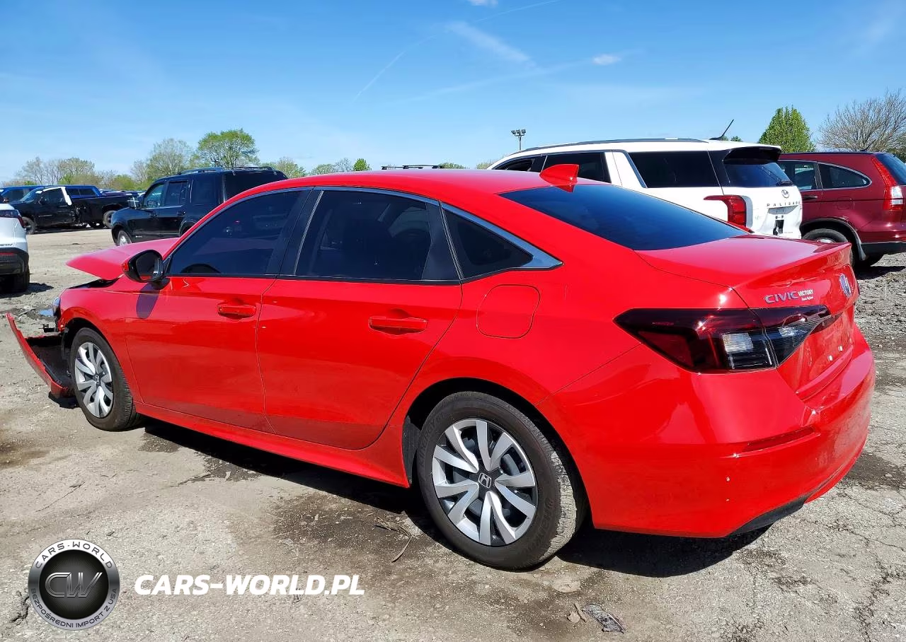 2025 Honda Civic Lx VIN:2HGFE2F29SH604890 - 2