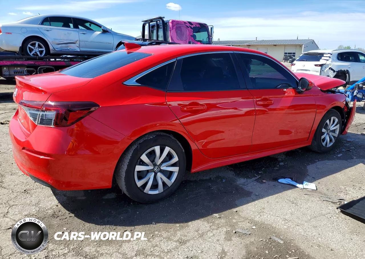 2025 Honda Civic Lx VIN:2HGFE2F29SH604890 - 3