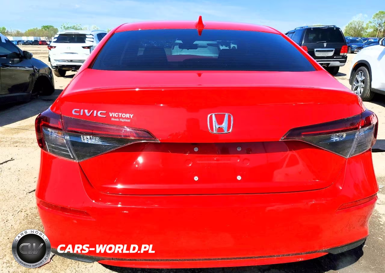 2025 Honda Civic Lx VIN:2HGFE2F29SH604890 - 6