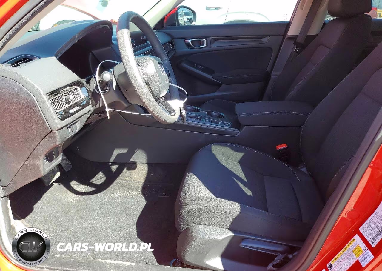 2025 Honda Civic Lx VIN:2HGFE2F29SH604890 - 7