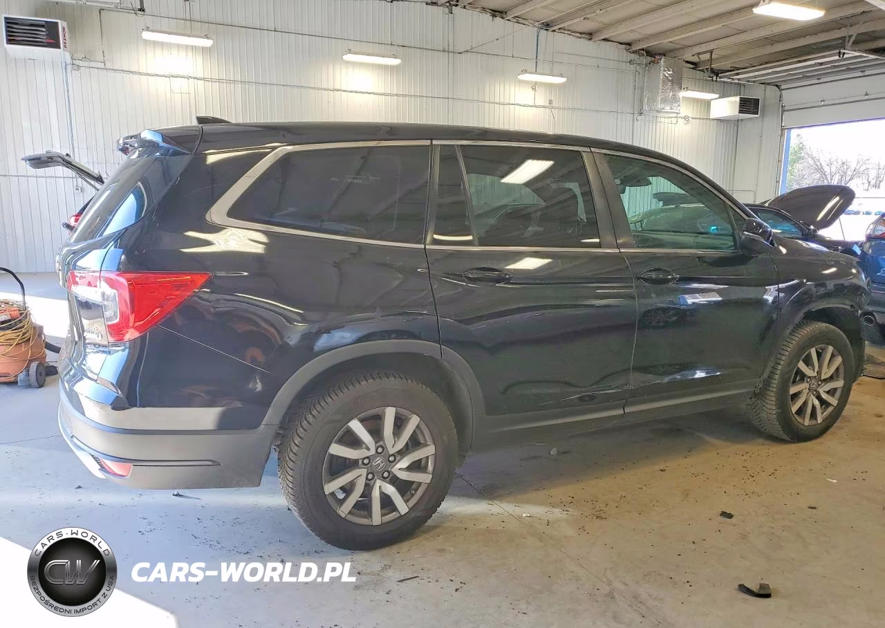 2020 Honda Pilot Exl VIN:5FNYF6H53LB034802 - 3