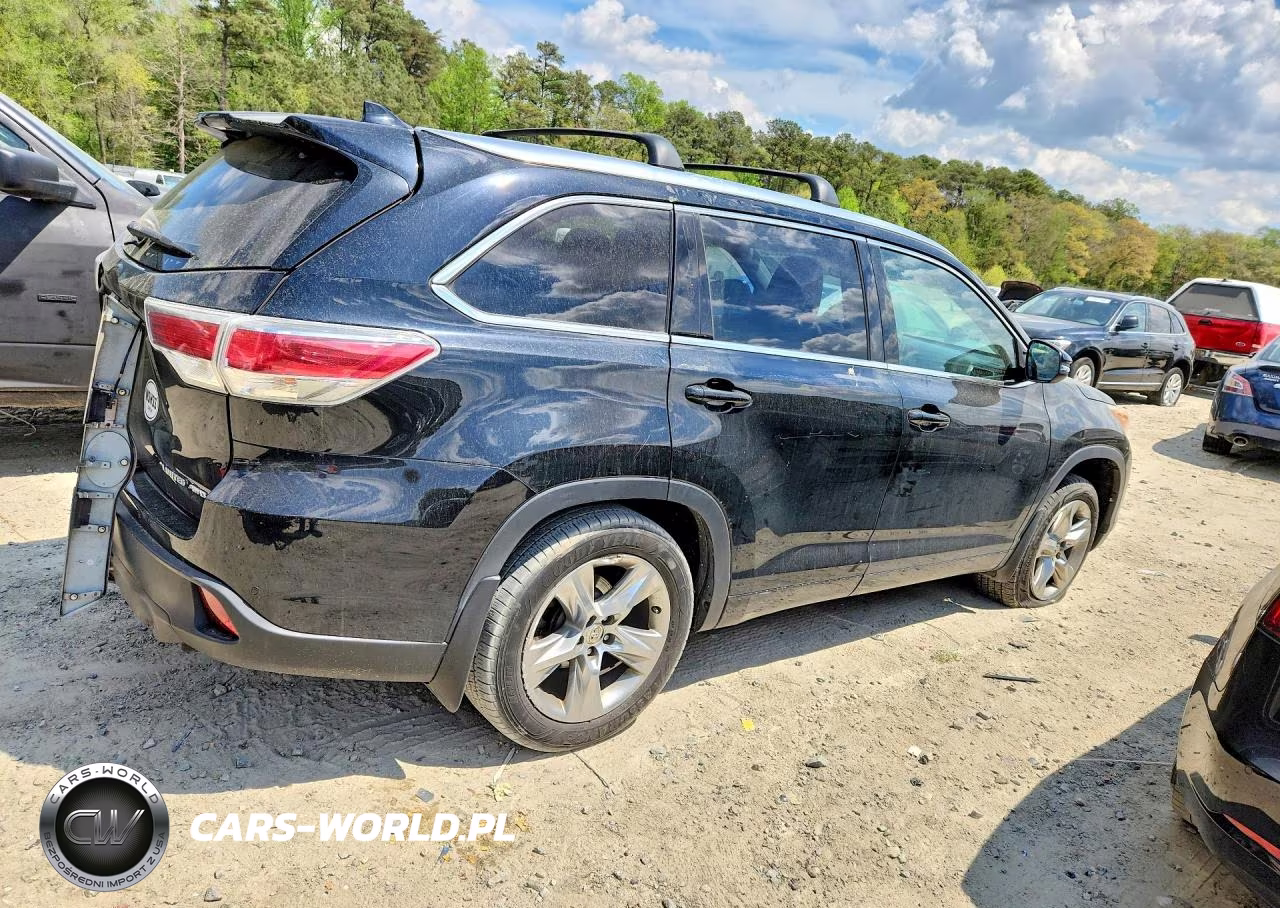 2014 Toyota Highlander Limited VIN:5TDDKRFH7ES008159 - 3