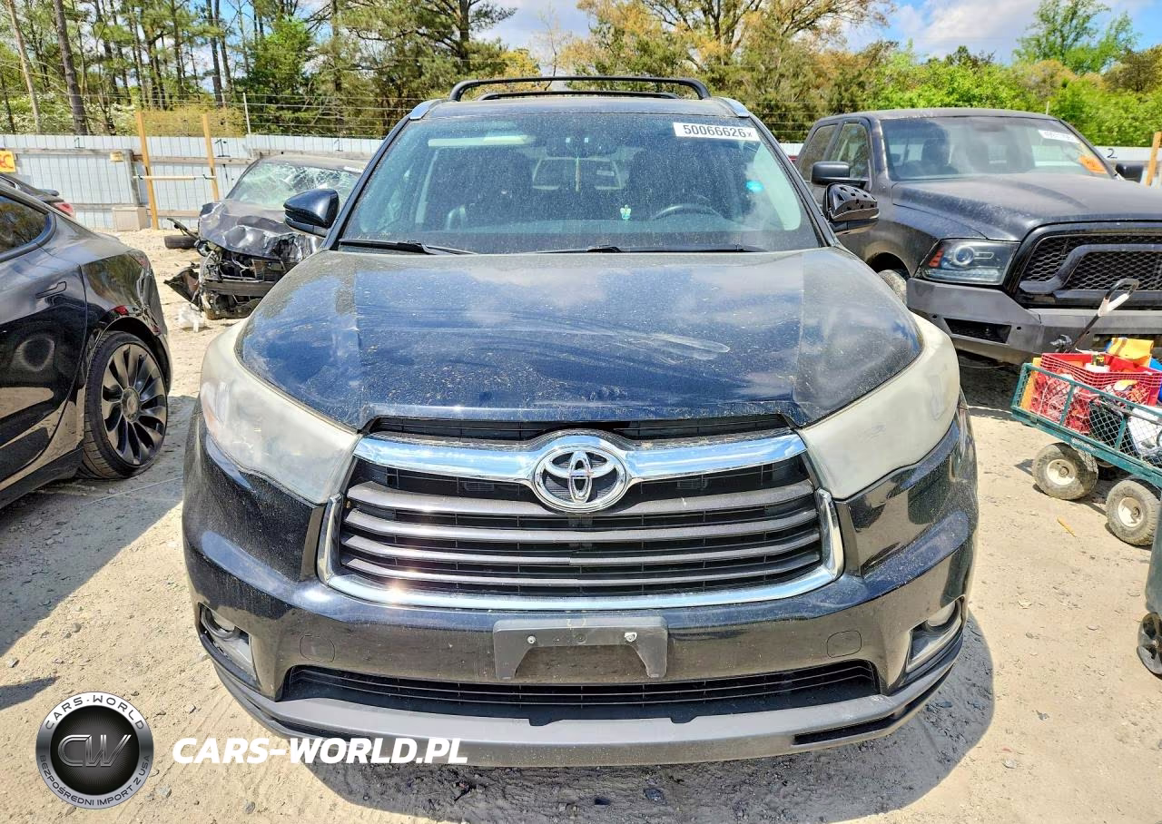 2014 Toyota Highlander Limited VIN:5TDDKRFH7ES008159 - 5