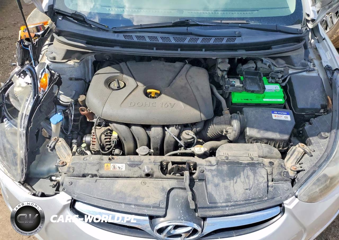 2013 Hyundai Elantra Gls VIN:KMHDH4AE8DU639085 - 11