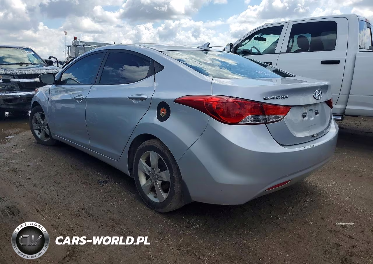 2013 Hyundai Elantra Gls VIN:KMHDH4AE8DU639085 - 2