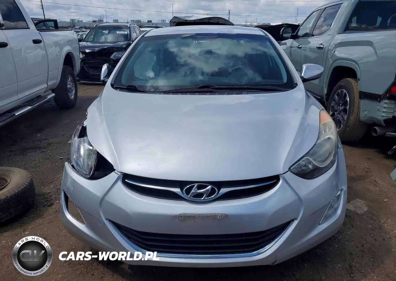 2013 Hyundai Elantra Gls VIN:KMHDH4AE8DU639085 - 5