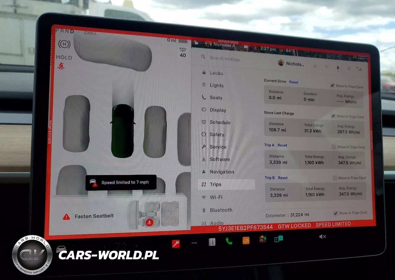 2023 Tesla Model 3 VIN:5YJ3E1EB2PF673544 - 9