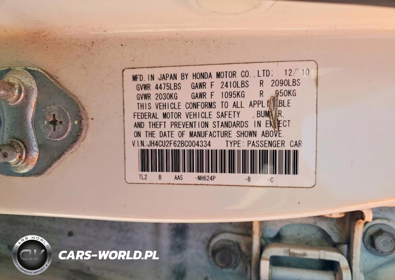 2011 Acura Tsx VIN:JH4CU2F62BC004334 - 13