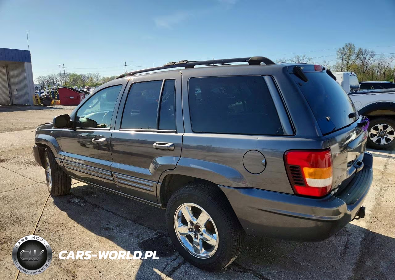 2003 Jeep Grand Cherokee Overland VIN:1J8GW68J23C574639 - 2