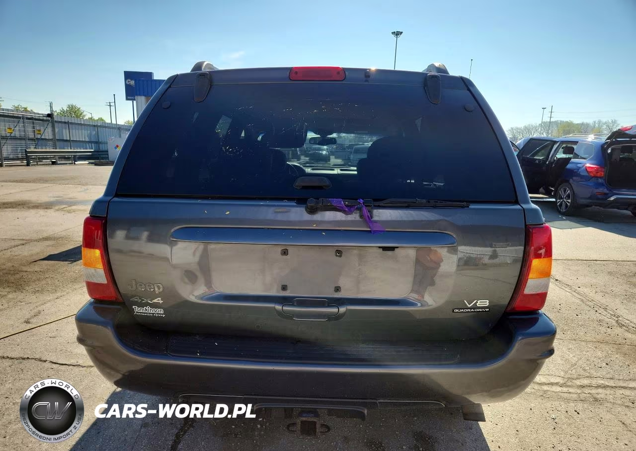 2003 Jeep Grand Cherokee Overland VIN:1J8GW68J23C574639 - 6