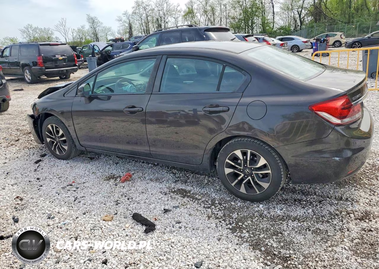 2013 Honda Civic Ex VIN:19XFB2F82DE233663 - 2