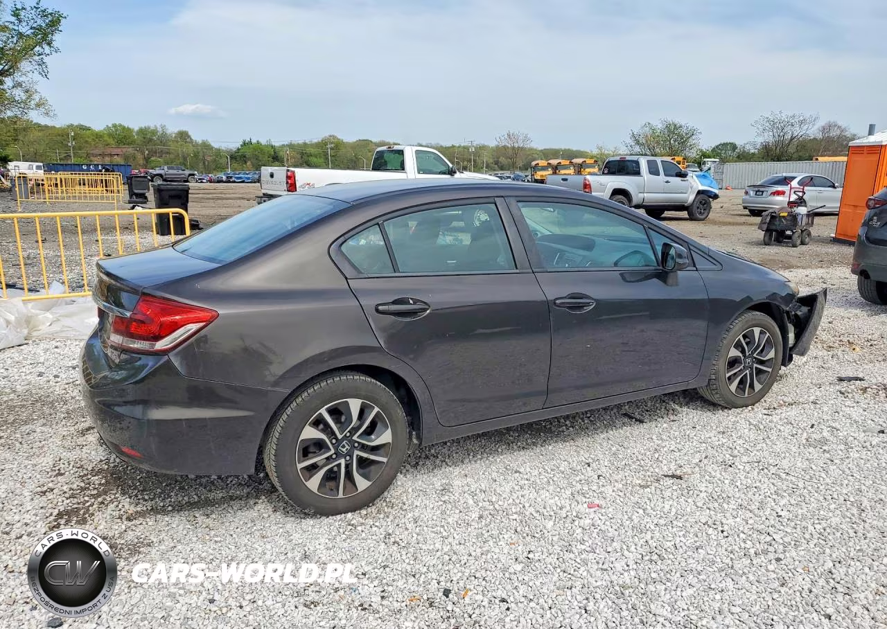2013 Honda Civic Ex VIN:19XFB2F82DE233663 - 3