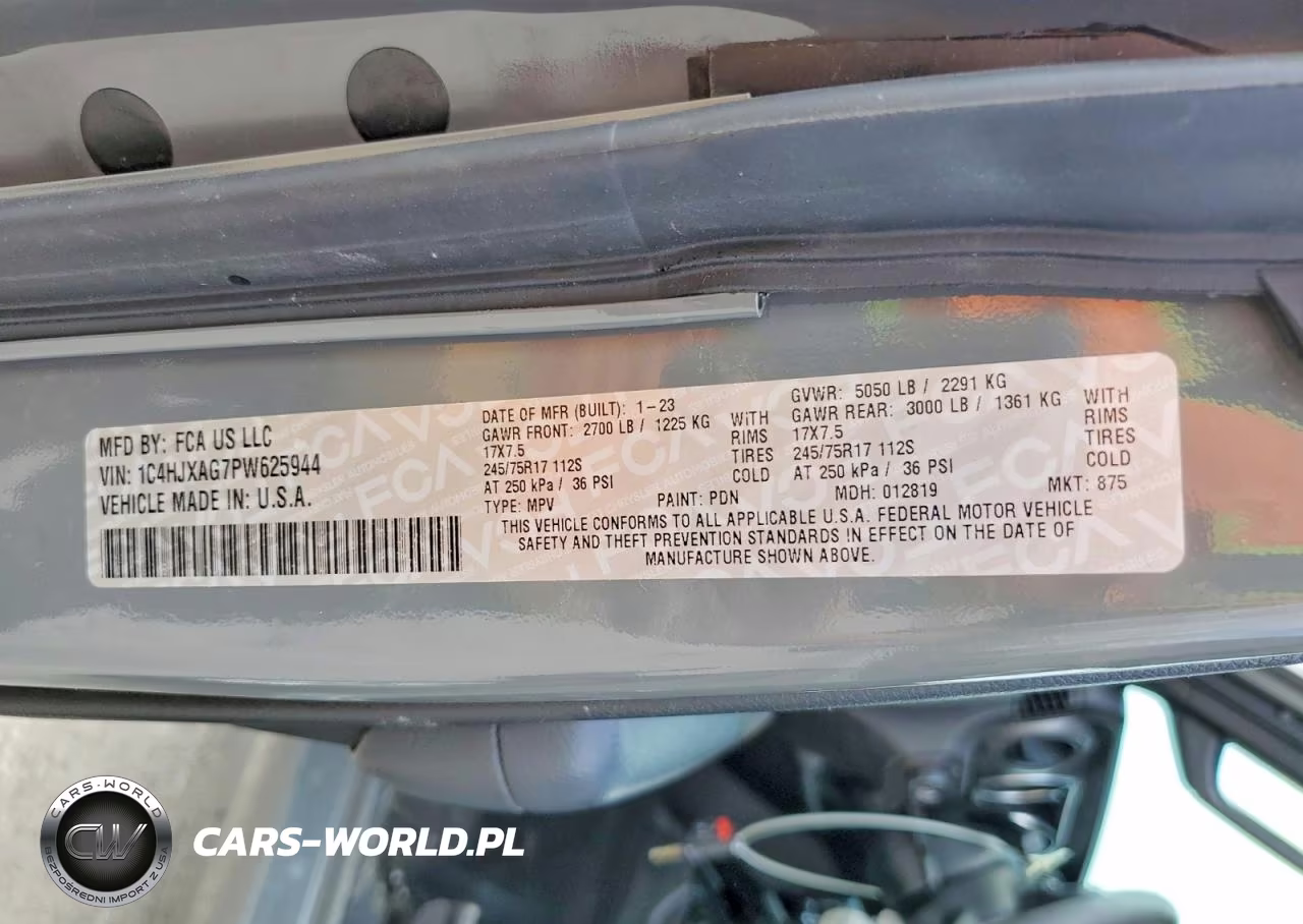 2023 Jeep Wrangler Sport VIN:1C4HJXAG7PW625944 - 13