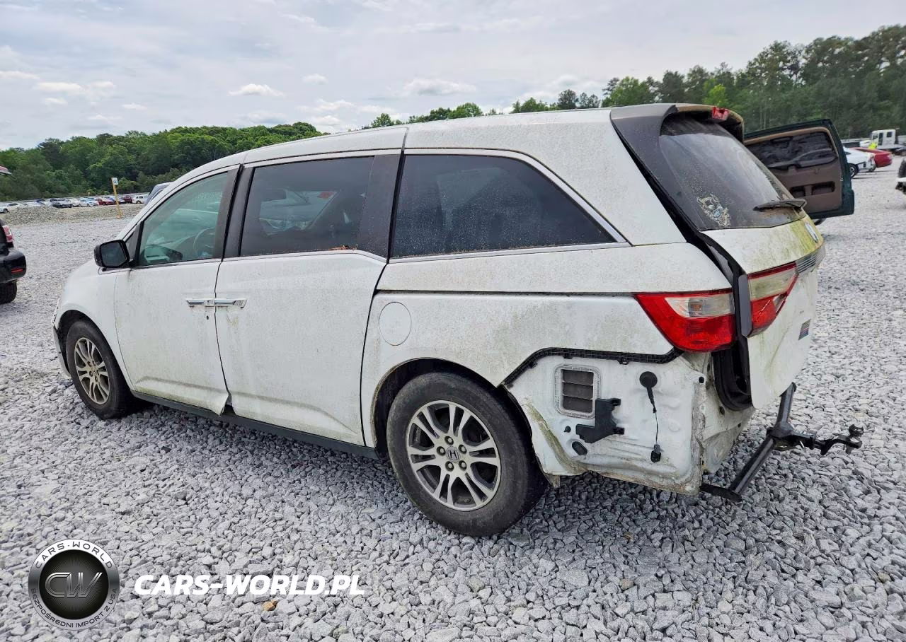 2011 Honda Odyssey Exl VIN:5FNRL5H69BB100476 - 2