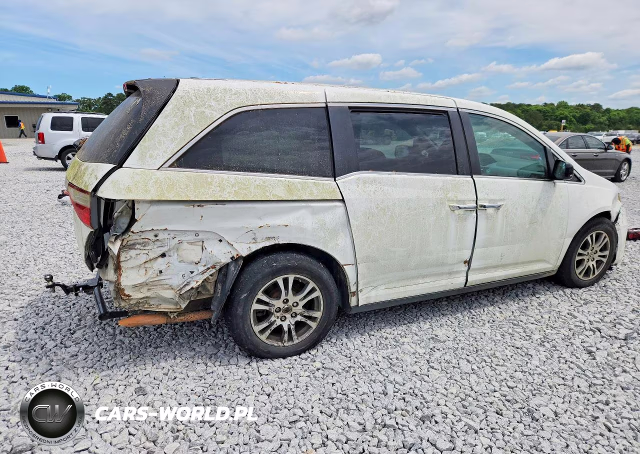 2011 Honda Odyssey Exl VIN:5FNRL5H69BB100476 - 3