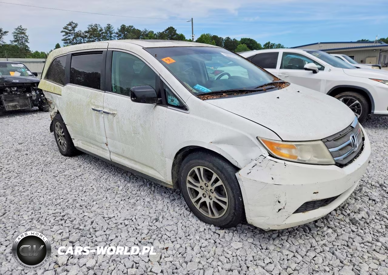 2011 Honda Odyssey Exl VIN:5FNRL5H69BB100476 - 4