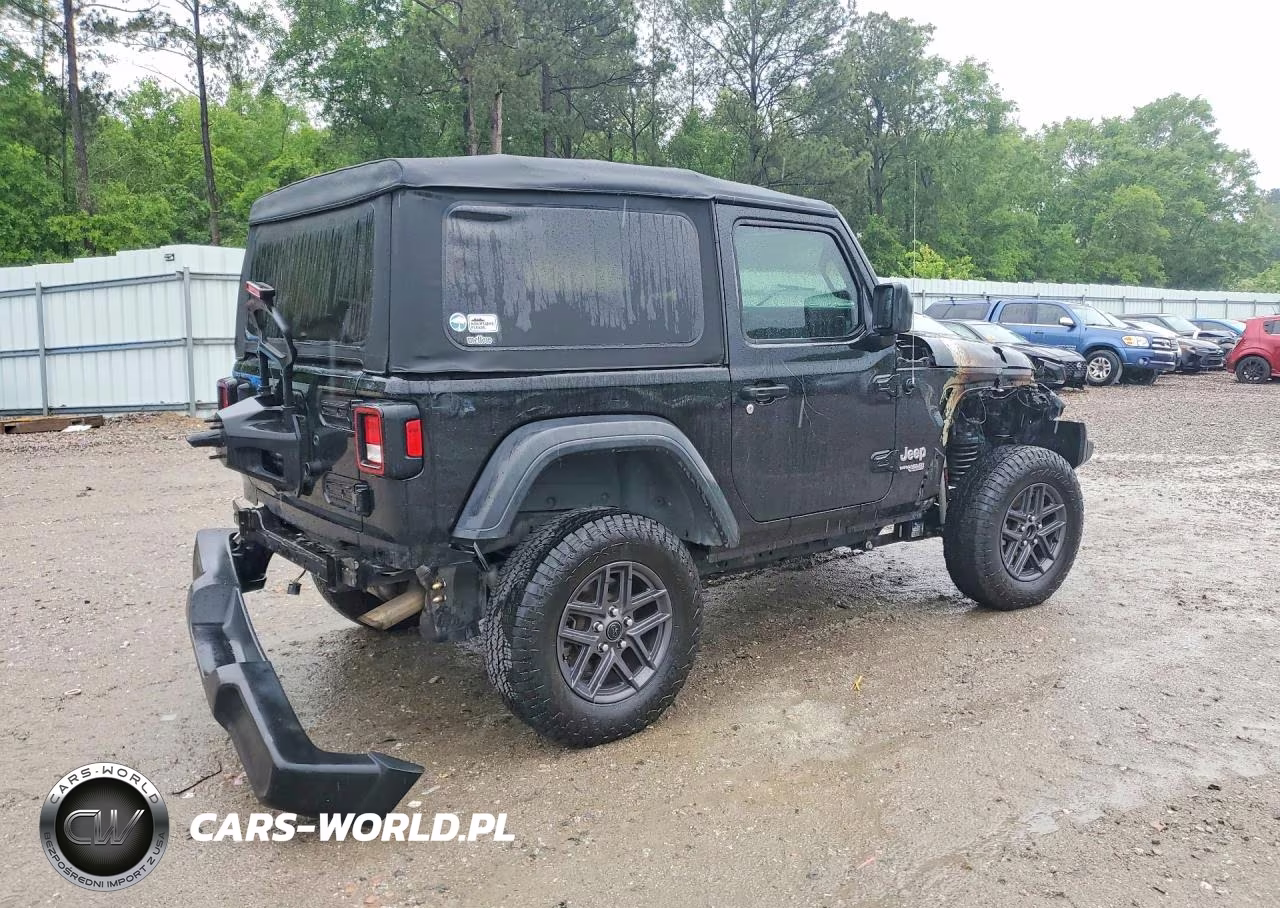 2019 Jeep Wrangler Sport VIN:1C4GJXAG8KW599441 - 3