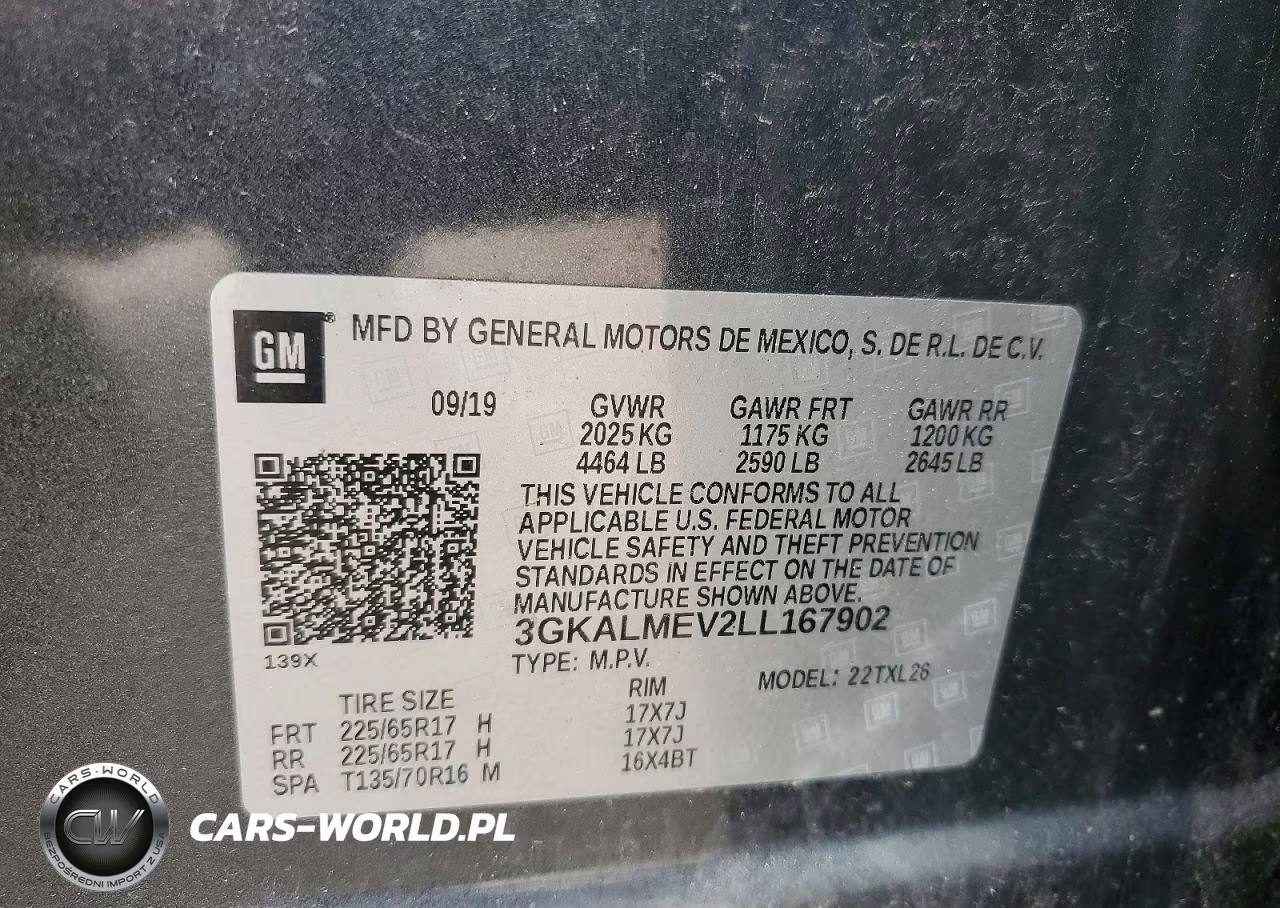 2020 GMC Terrain Sle VIN:3GKALMEV2LL167902 - 13