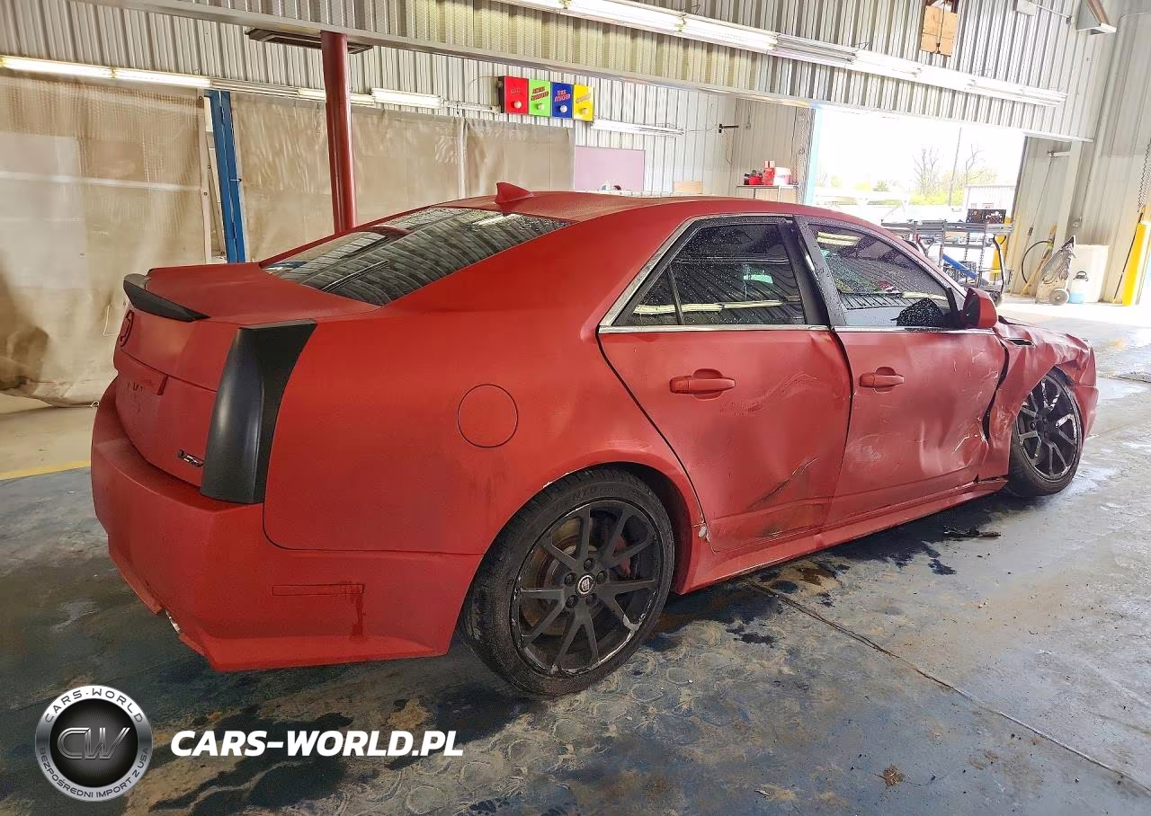 2013 Cadillac Cts-V VIN:1G6DV5EP7D0125771 - 3