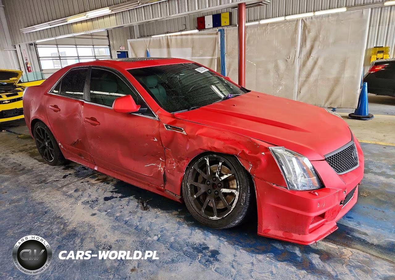 2013 Cadillac Cts-V VIN:1G6DV5EP7D0125771 - 4