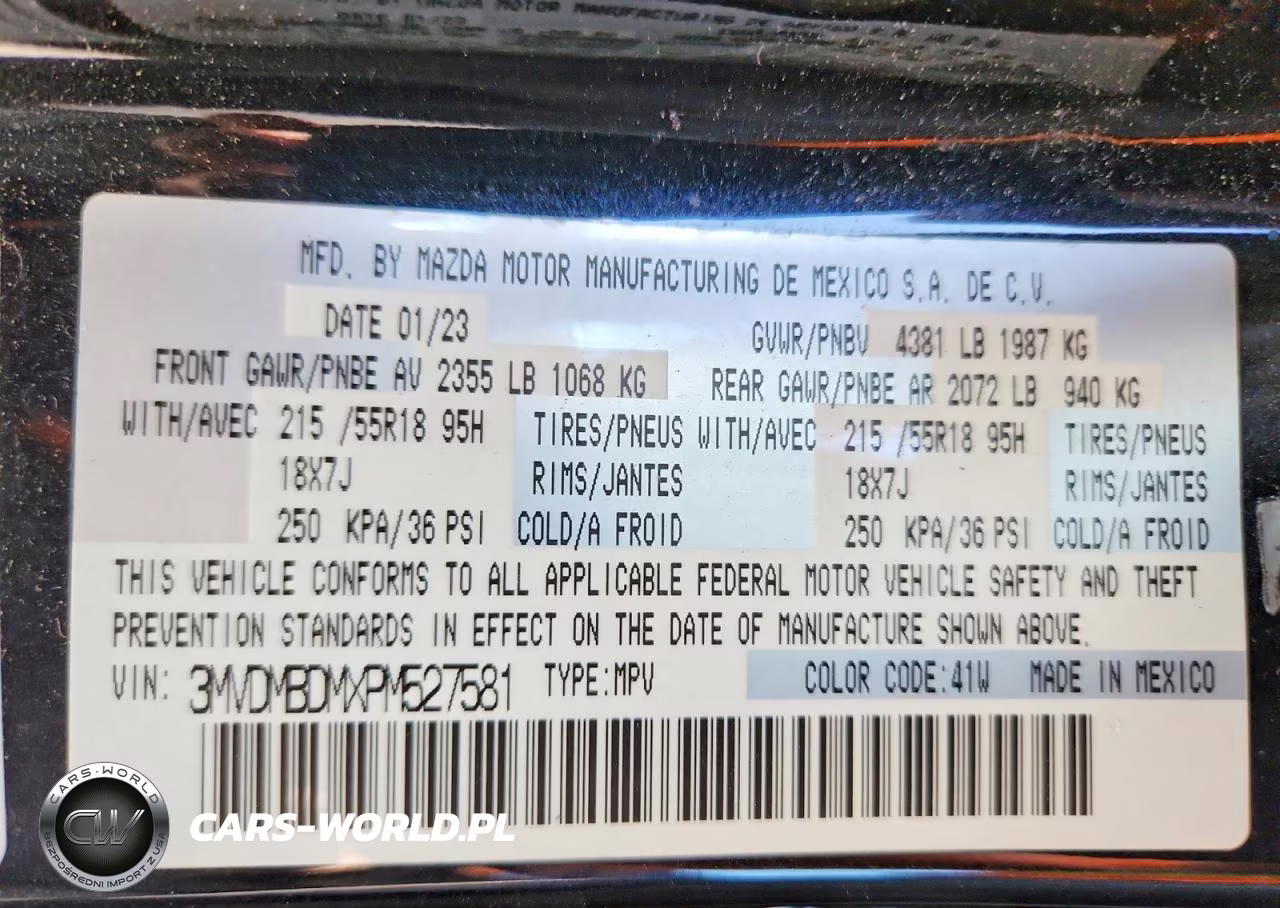2023 Mazda Cx-30 Premium VIN:3MVDMBDMXPM527581 - 14