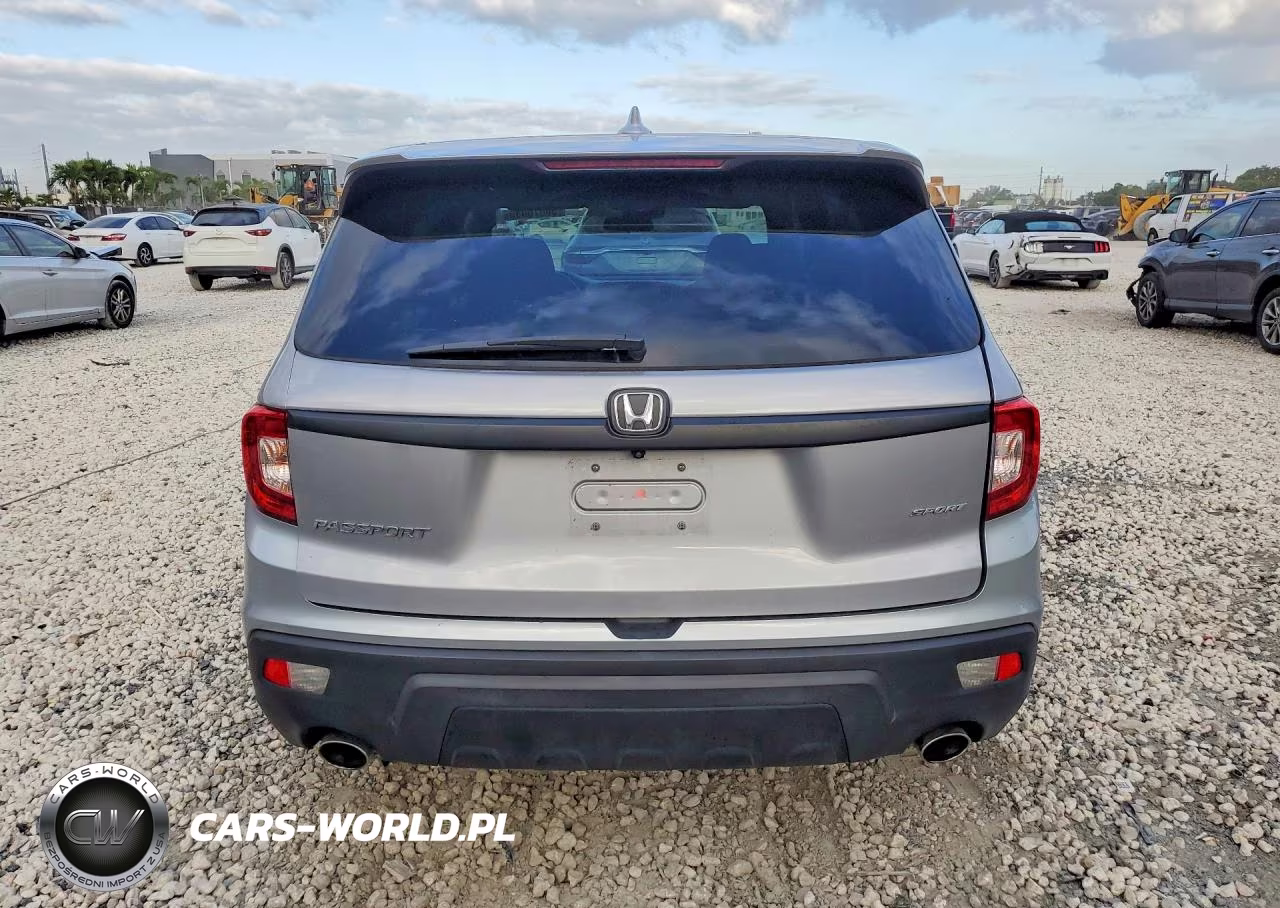 2021 Honda Passport Sport VIN:5FNYF7H2XMB007948 - 6