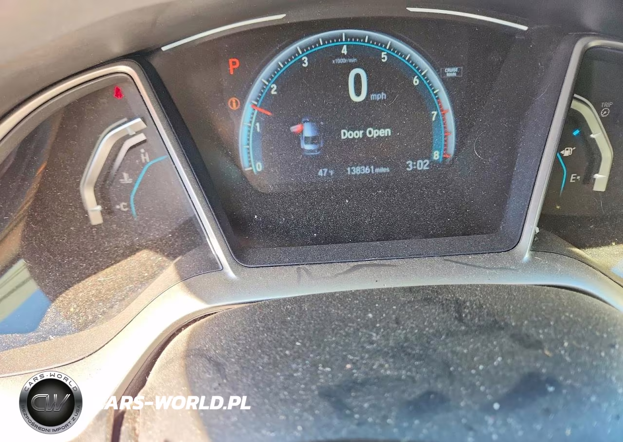 2017 Honda Civic Ex VIN:19XFC2F73HE211407 - 9