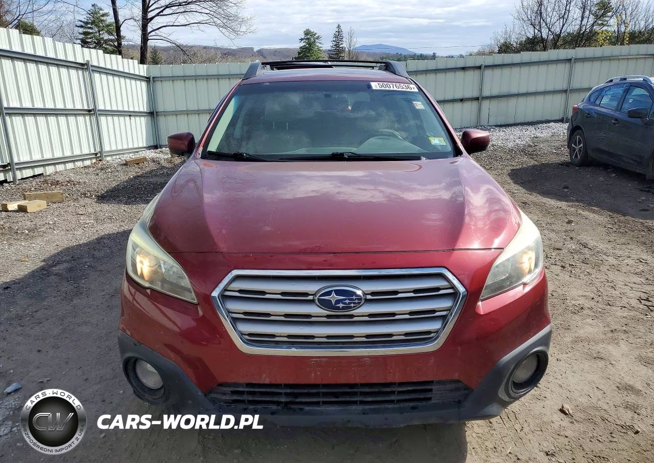 2016 Subaru Outback 2.5I Premium VIN:4S4BSADC6G3282775 - 5