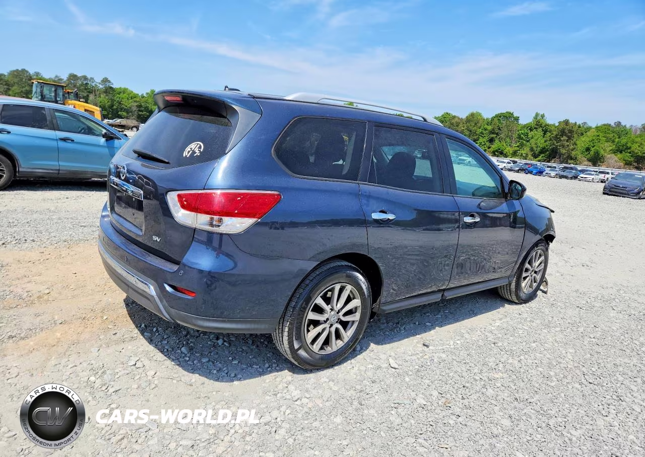 2015 Nissan Pathfinder Sv VIN:5N1AR2MN7FC679022 - 3