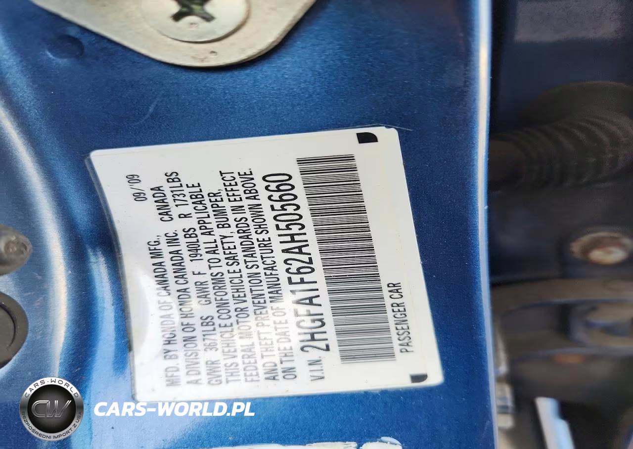 2010 Honda Civic Lx-S VIN:2HGFA1F62AH505660 - 12