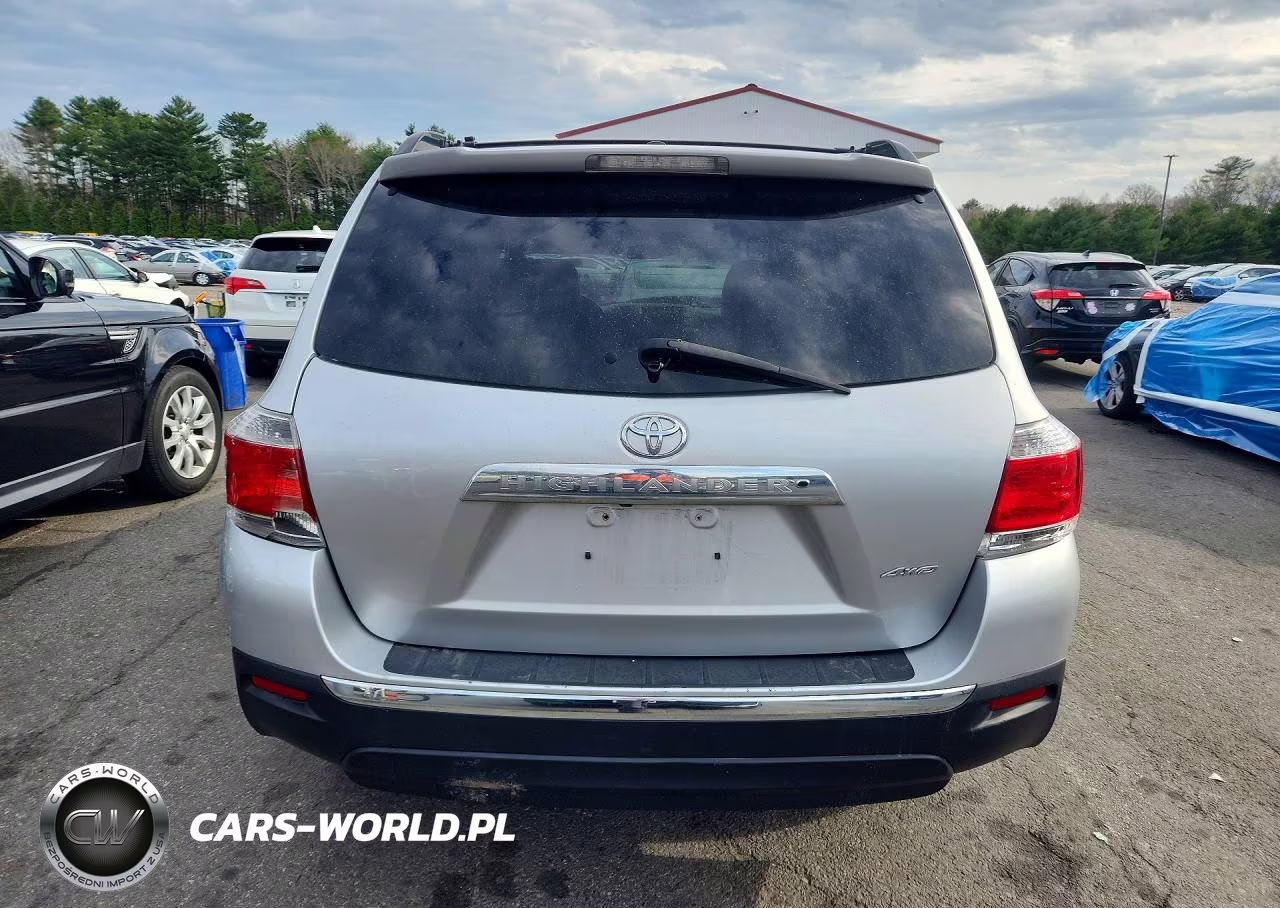2012 Toyota Highlander Se VIN:5TDBK3EHXCS094246 - 6