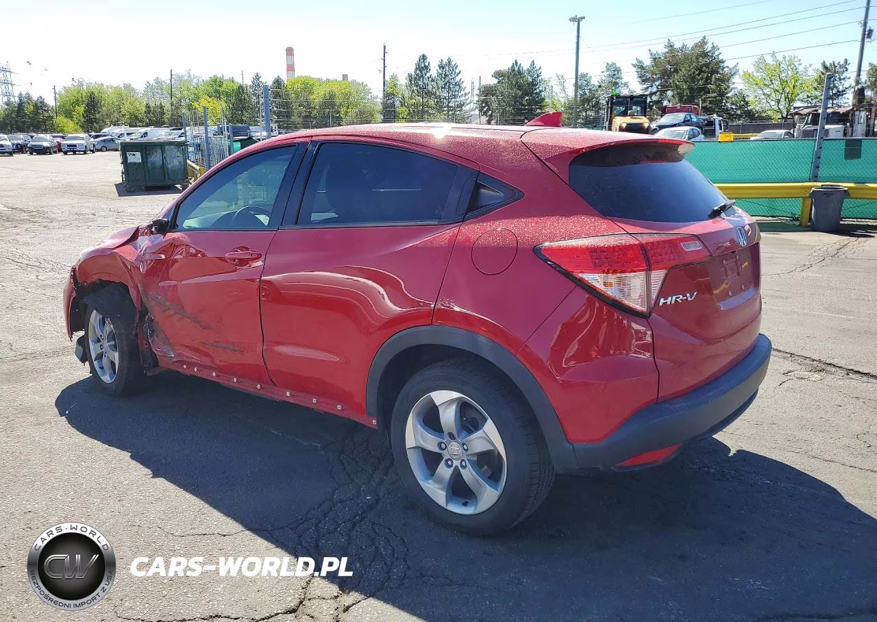 2016 Honda Hr-V Lx VIN:3CZRU6H32GM770490 - 2