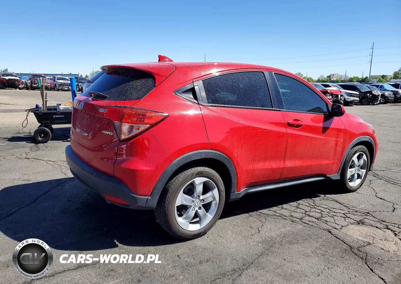 2016 Honda Hr-V Lx VIN:3CZRU6H32GM770490 - 3