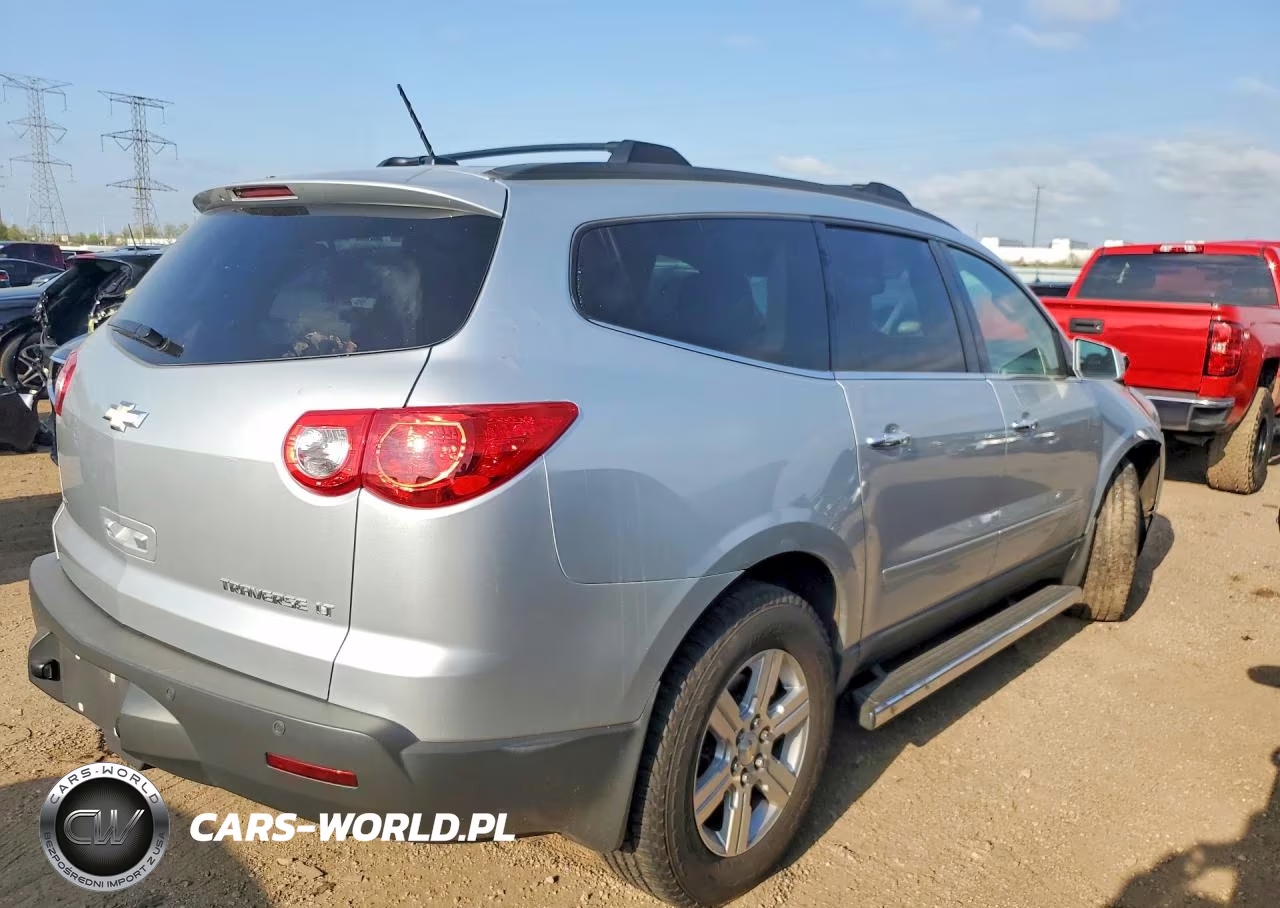 2012 Chevrolet Traverse Lt VIN:1GNKVJED5CJ209543 - 3
