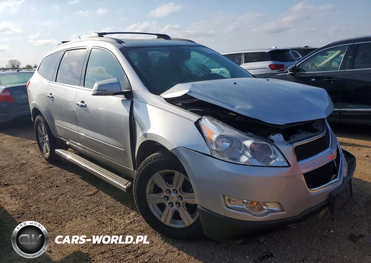 2012 Chevrolet Traverse Lt VIN:1GNKVJED5CJ209543 - 4