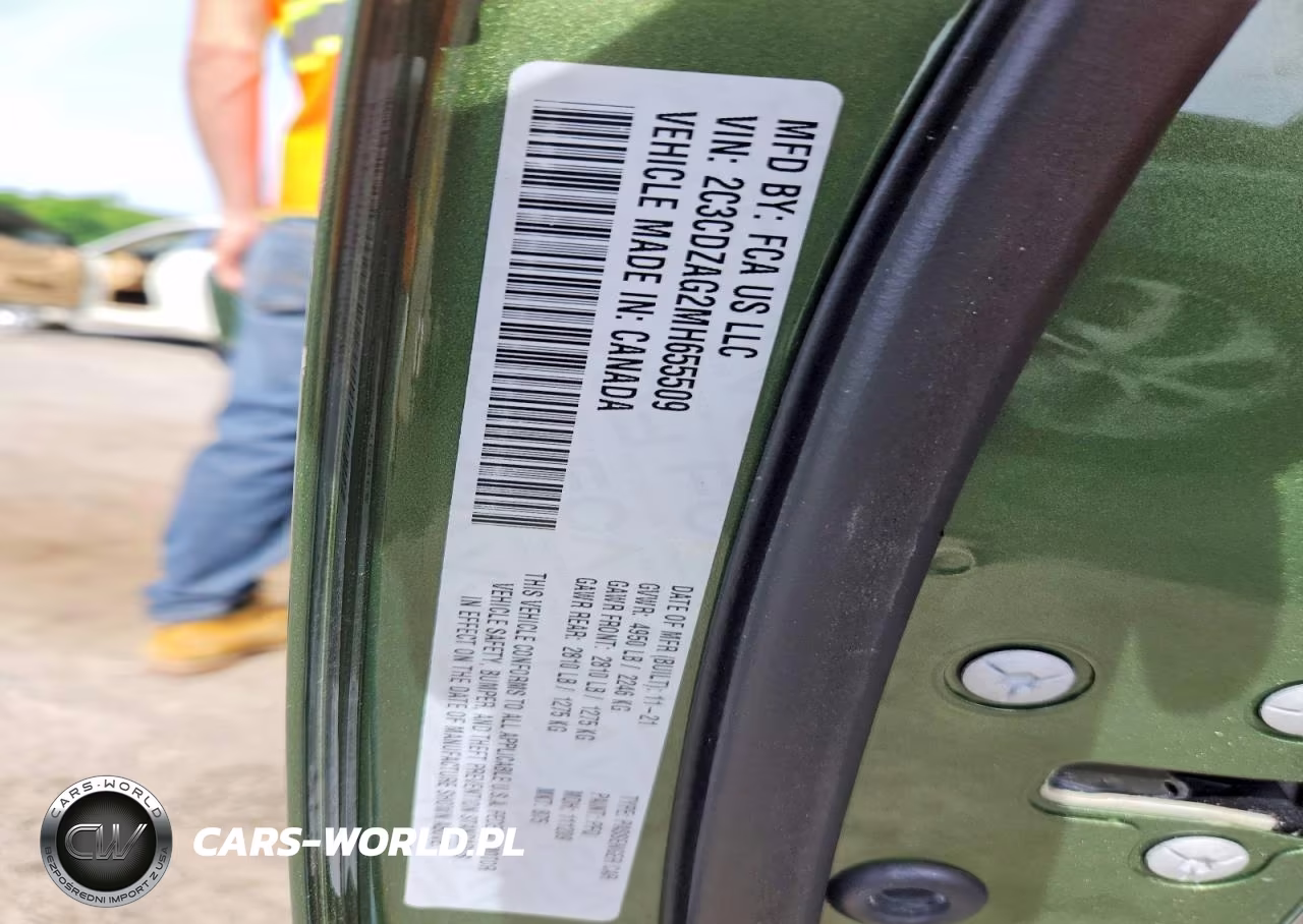 2021 Dodge Challenger Sxt VIN:2C3CDZAG2MH655509 - 13