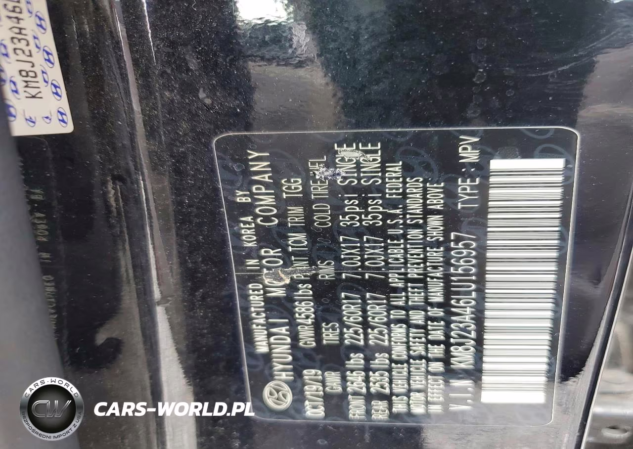 2020 Hyundai Tucson Se VIN:KM8J23A46LU156957 - 14