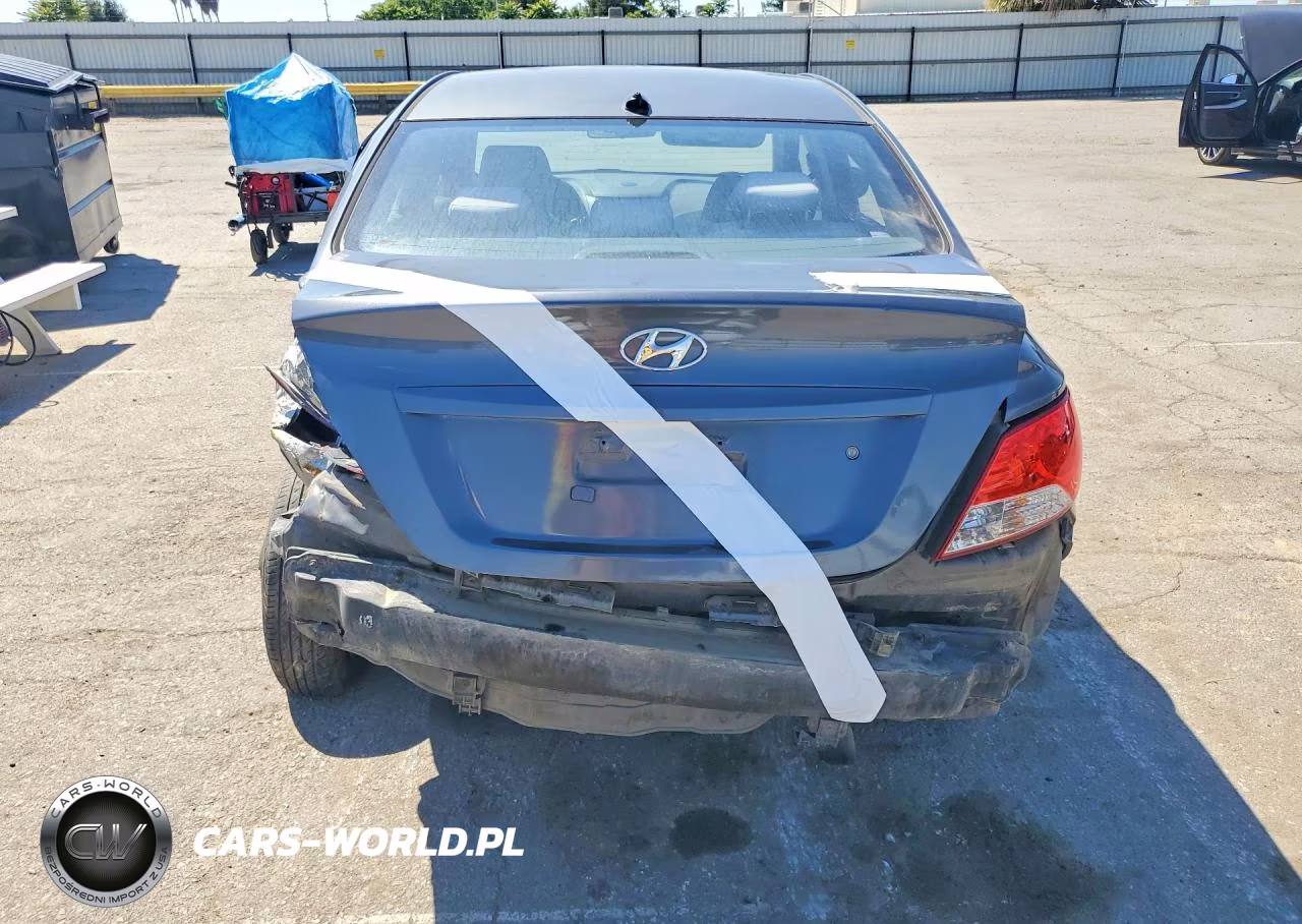 2013 Hyundai Accent Gls VIN:KMHCT4AE7DU282038 - 6