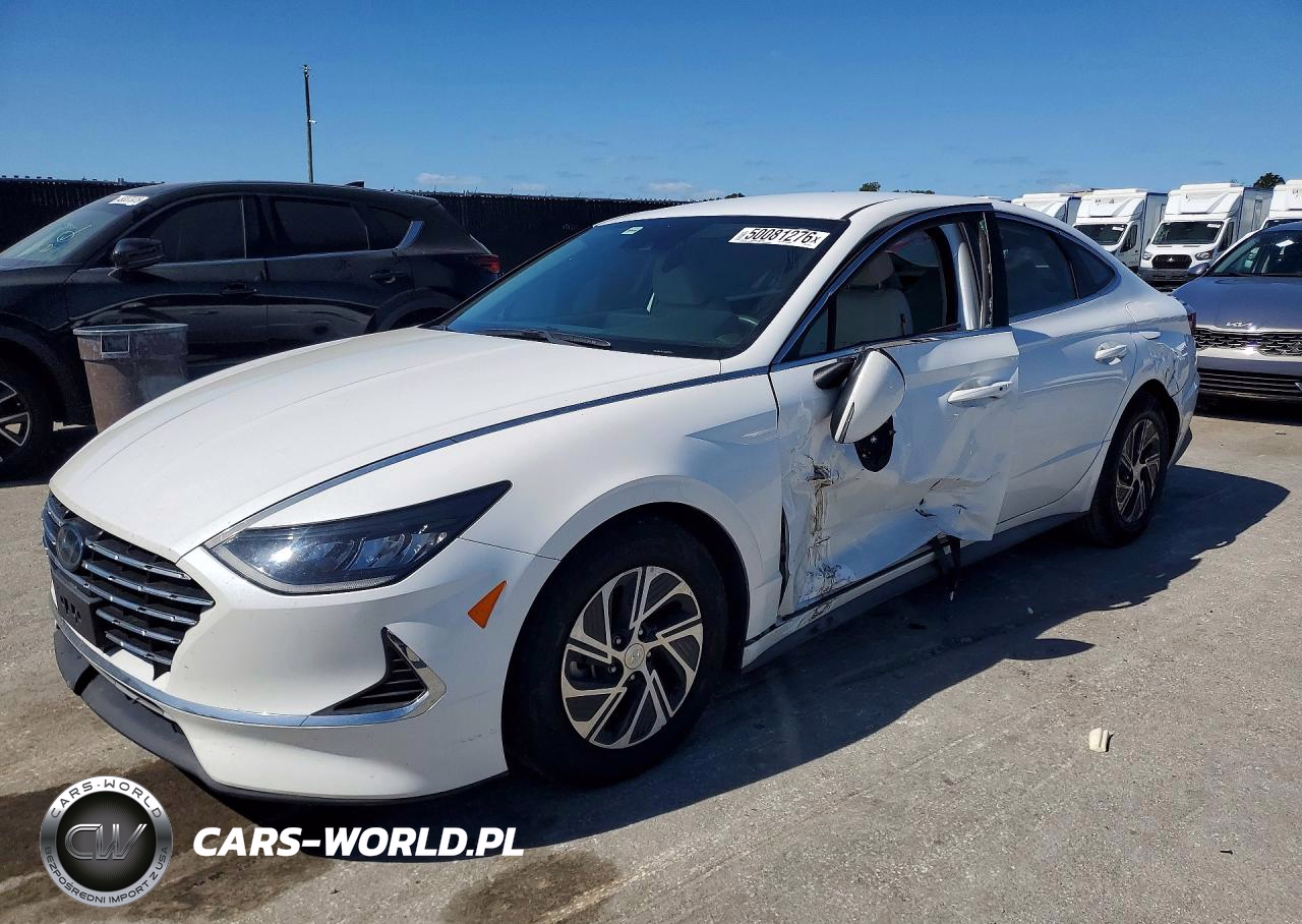 2021 Hyundai Sonata Hybrid Blue
