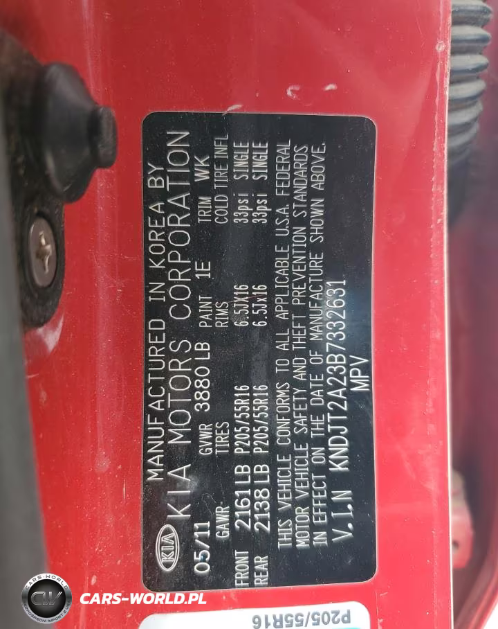 2011 Kia Soul + VIN:KNDJT2A23B7332631 - 13