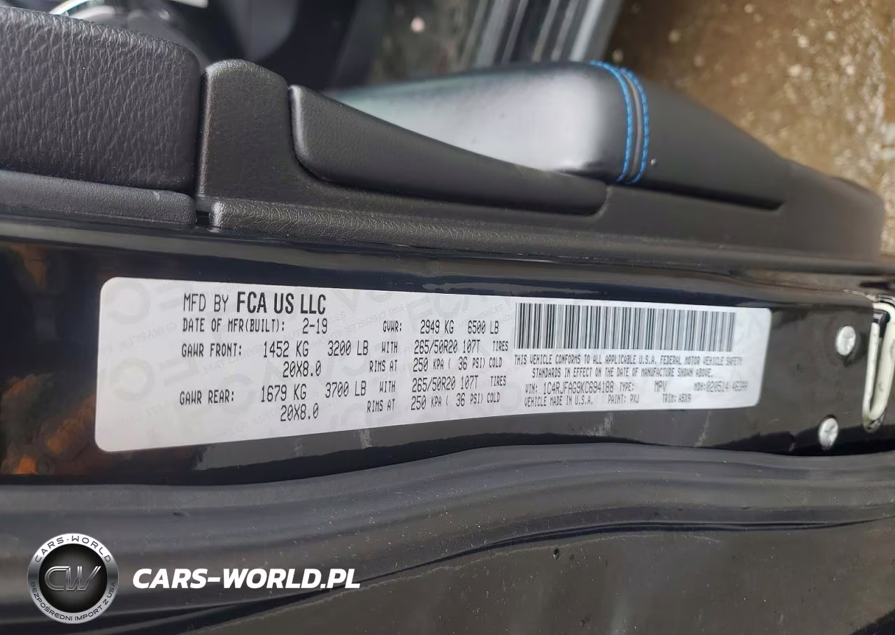 2019 Jeep Grand Cherokee Laredo VIN:1C4RJFAG9KC694188 - 13