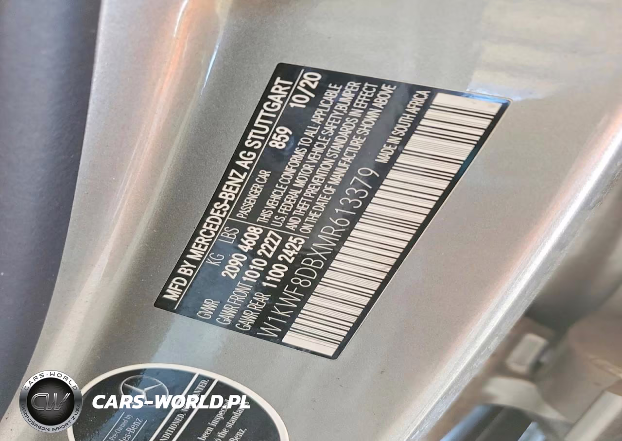 2021 Mercedes-Benz C 300 VIN:W1KWF8DBXMR613379 - 12