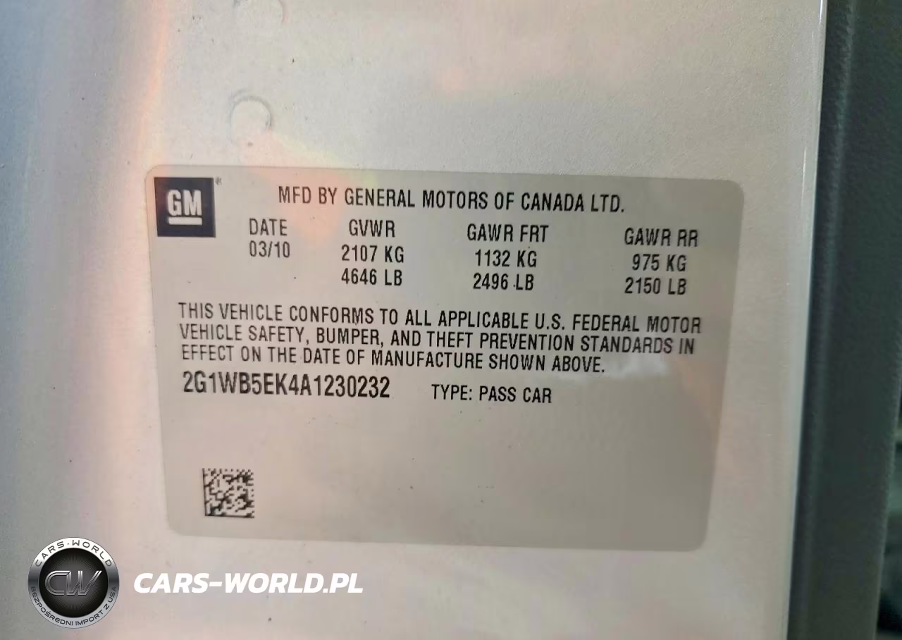 2010 Chevrolet Impala Lt VIN:2G1WB5EK4A1230232 - 12