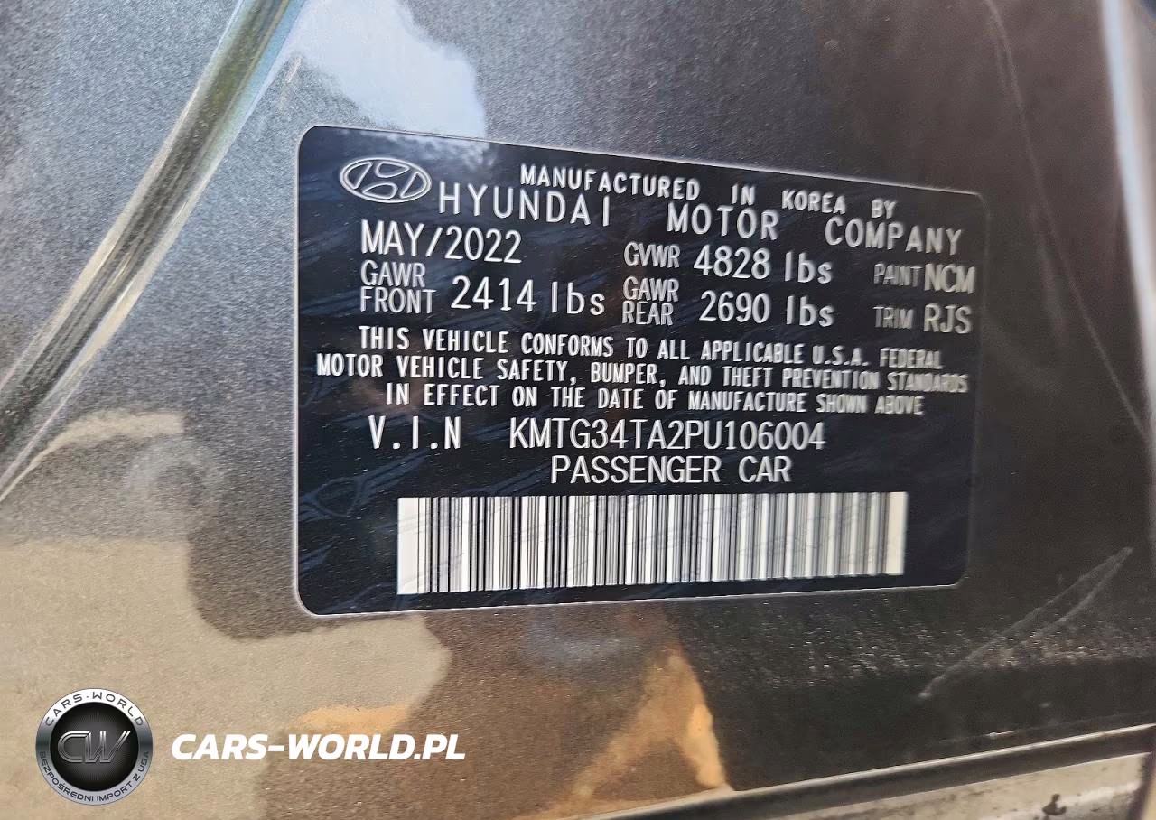 2023 Genesis G70 2.0T VIN:KMTG34TA2PU106004 - 12