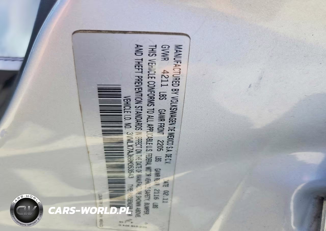2011 Volkswagen Jetta Sel VIN:3VWLX7AJ6BM353543 - 12