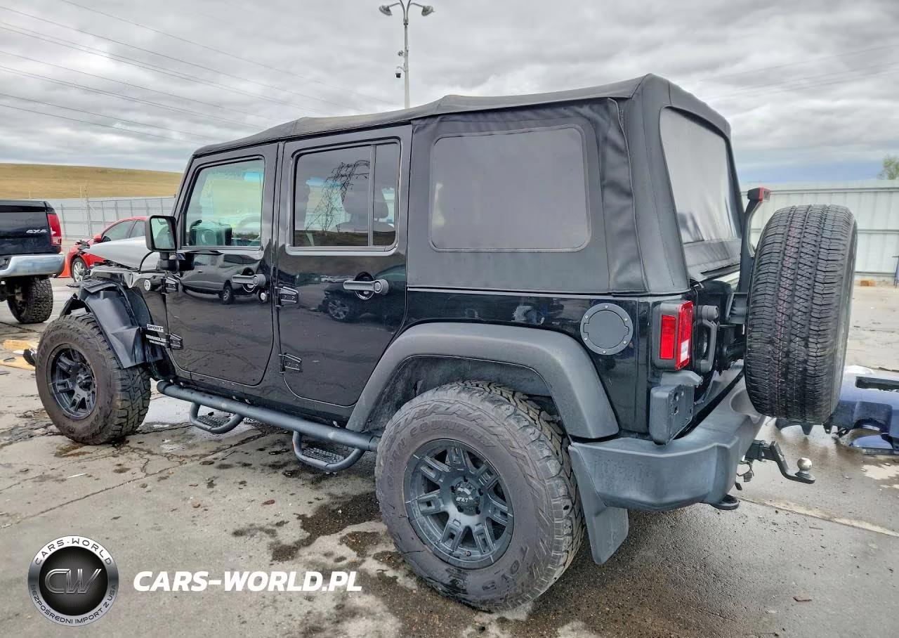 2017 Jeep Wrangler Unlimited Sport VIN:1C4BJWDG5HL507101 - 2