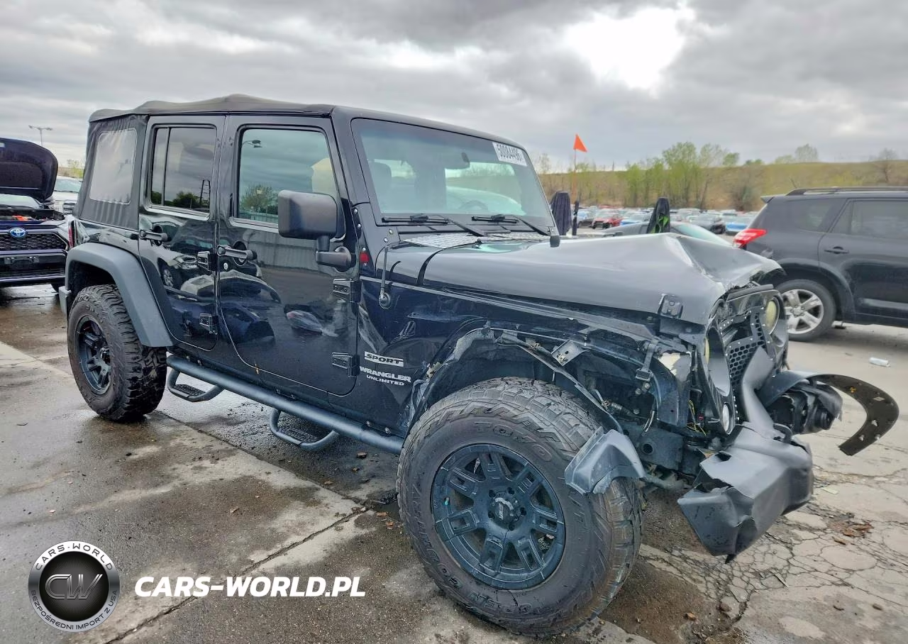 2017 Jeep Wrangler Unlimited Sport VIN:1C4BJWDG5HL507101 - 4